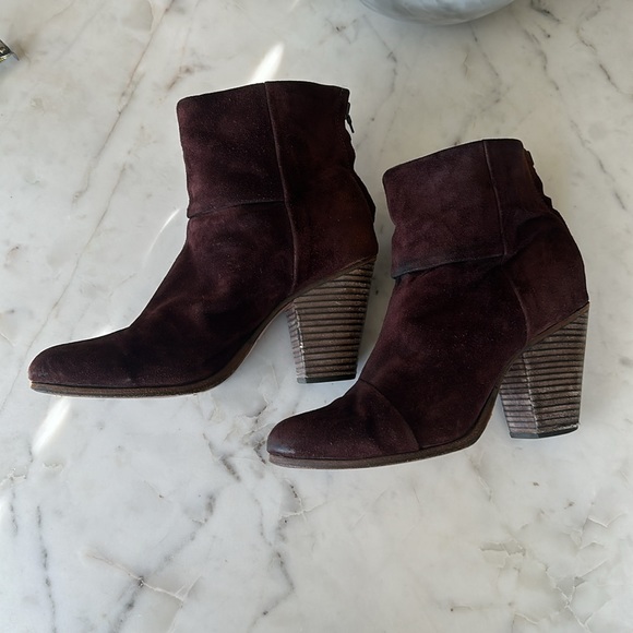 Rag & Bone brown suede ankle boots - Picture 3 of 8